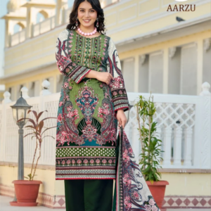 vandana fashion aarzu vol 3 fancy cotton suit collection