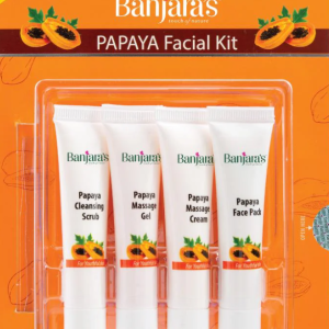 banjara's papaya facial kit (blister pack) 15g*4